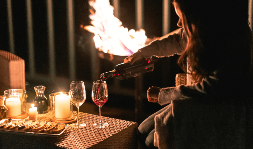 Romantic Dinner at the Organic Garden