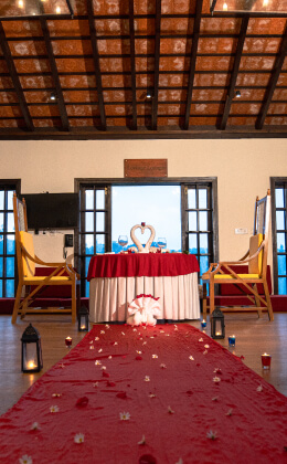 Pool Side Dinner in Kodaikanal