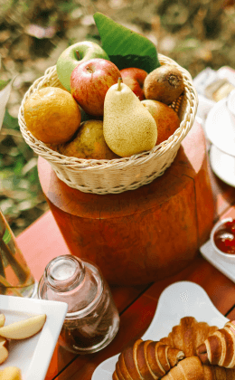 Breakfast in the Mountains in Coorg Resort