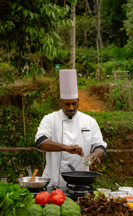Culinary class in Coorg Resort