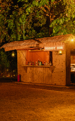 Dine by a Bonfire in Coorg Resort