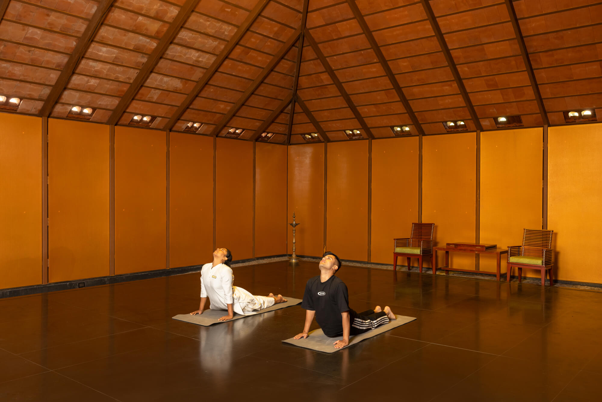 Yoga Temple in Coorg Resort